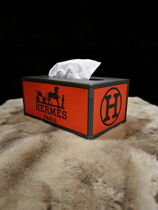 Hermès Tissue Box / 2 Heights
