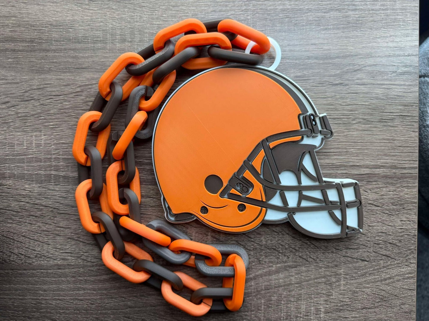 Cleveland Browns Oversized Necklace, Hype Chain