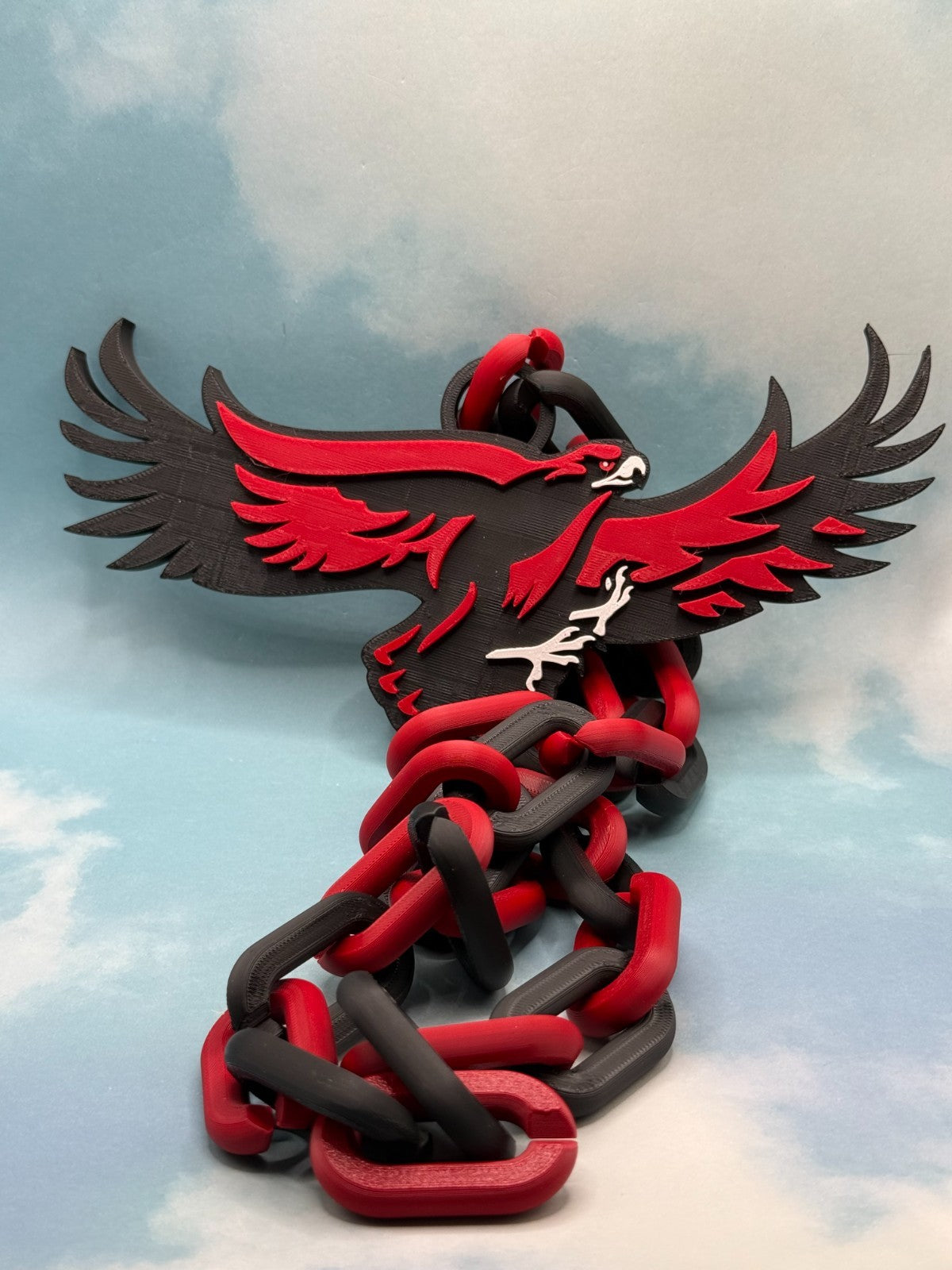 Saint Joseph's Hawks Oversized Necklace Turnover Hype Chain HandMade 3D Printed