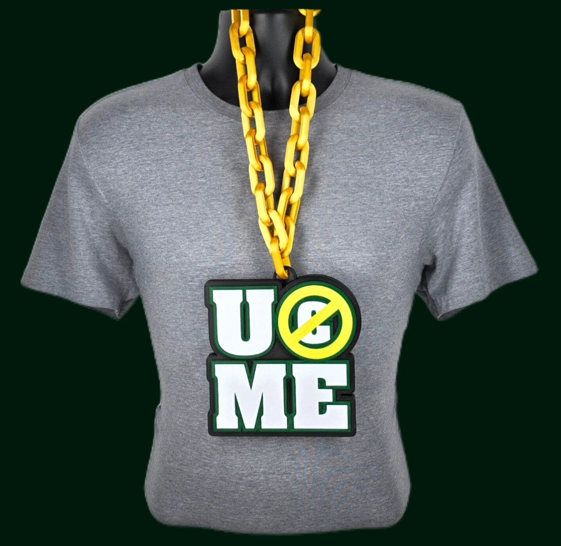 John Cena WWE Fan Chain RAW SmackDown Big Oversized Necklace You Cant See Me New