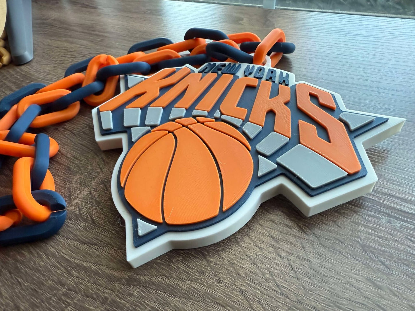 New York Knicks Oversized Necklace, Hype Chain [Made to Order]