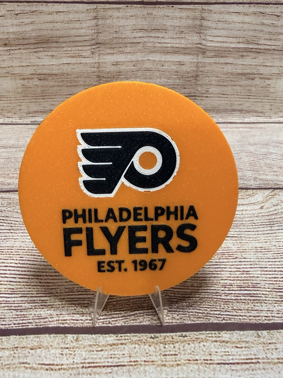 Philadelphia Flyers Custom Drink Coasters With Holder 4 Coasters Updated W New