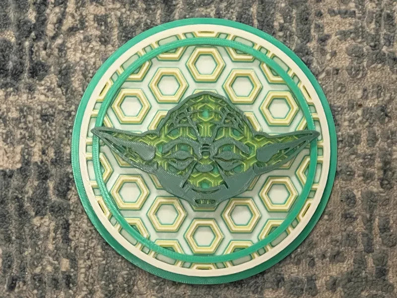 Star Wars Themed Wall Art Or Display 3D printed Dimensional Mosaic