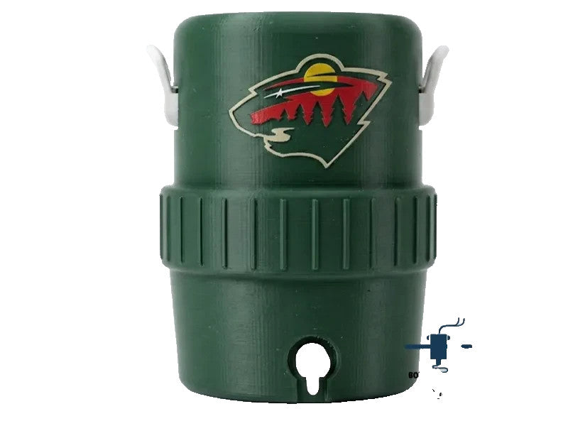 Minnesota Wild Koozie 3D Printed 12 Oz Cans