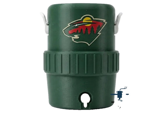 Minnesota Wild Koozie 3D Printed 12 Oz Cans