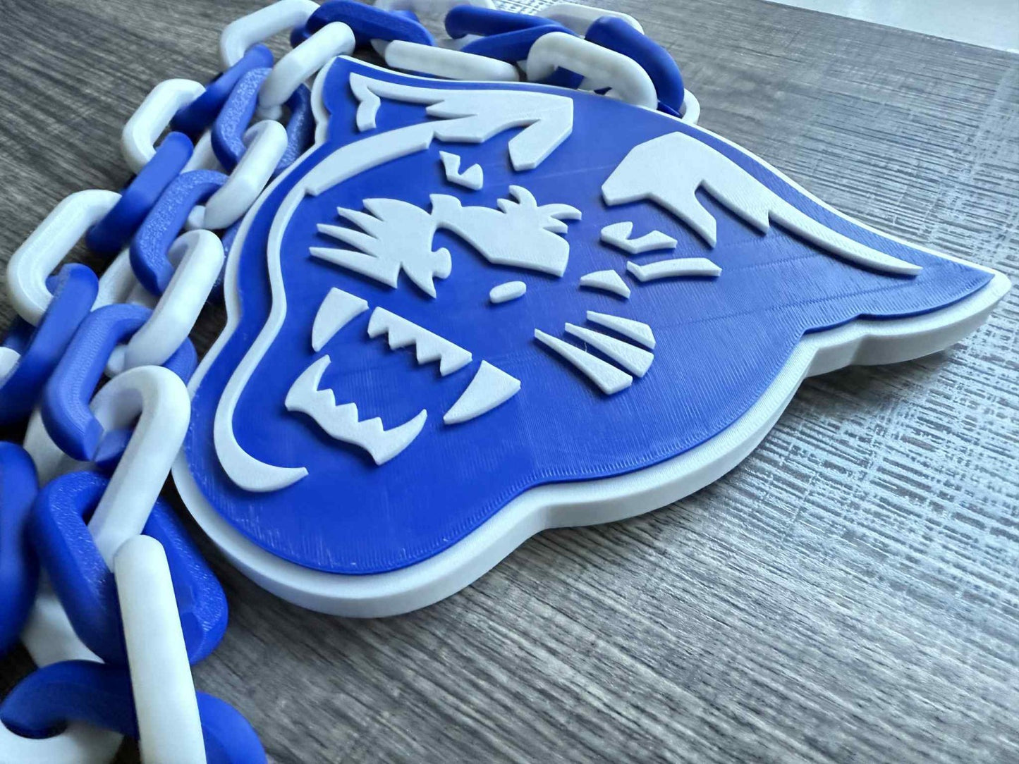 Georgia State Panthers Oversized Necklace, Hype Chain