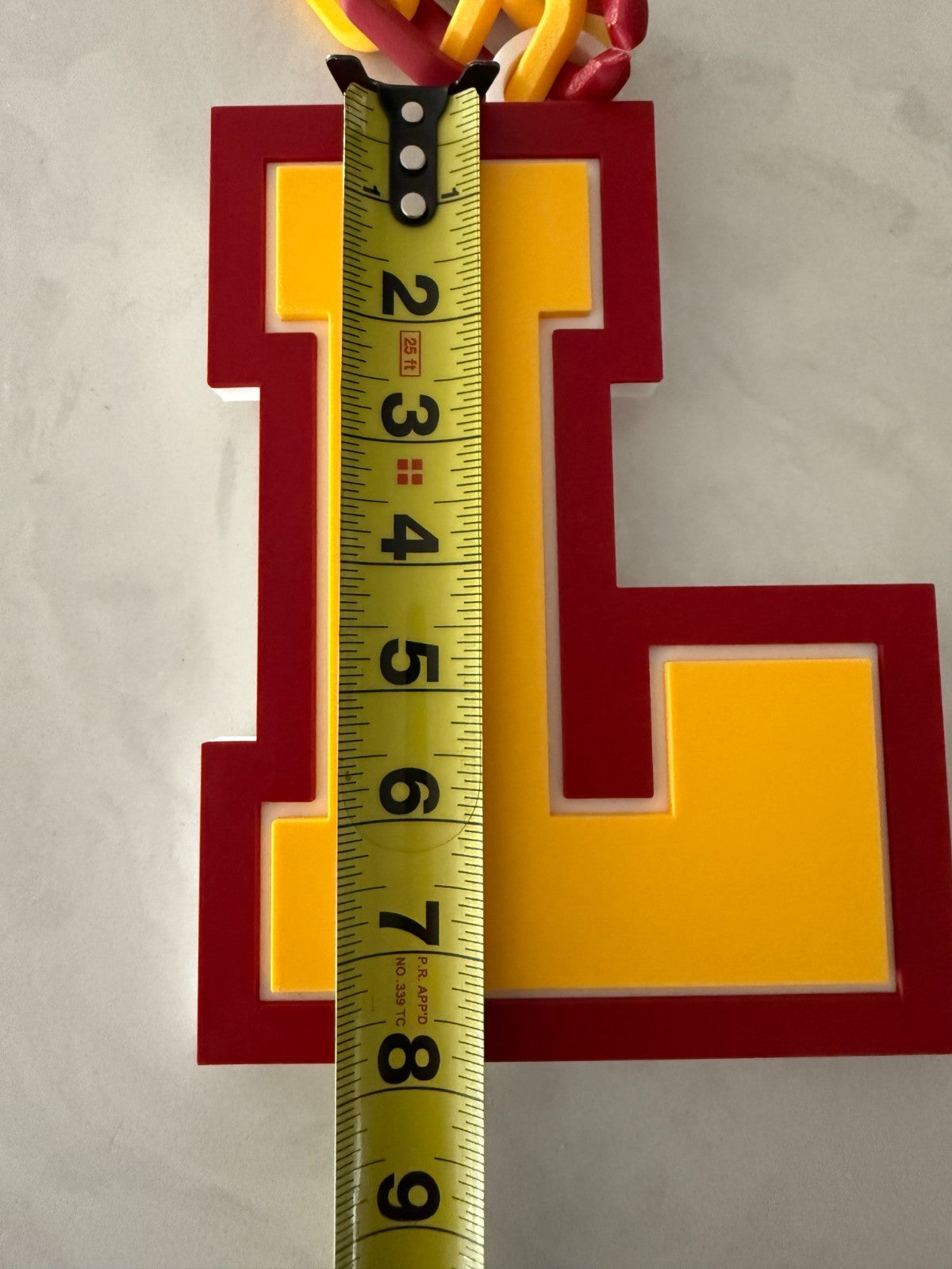 Loyola Chicago Ramblers Oversized Necklace Turnover Hype Chain Handmade 3D Print