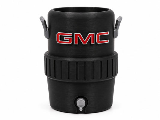 GMC 12 oz Can Koozie 3D Printed Can Cooler Beer Soda Holder