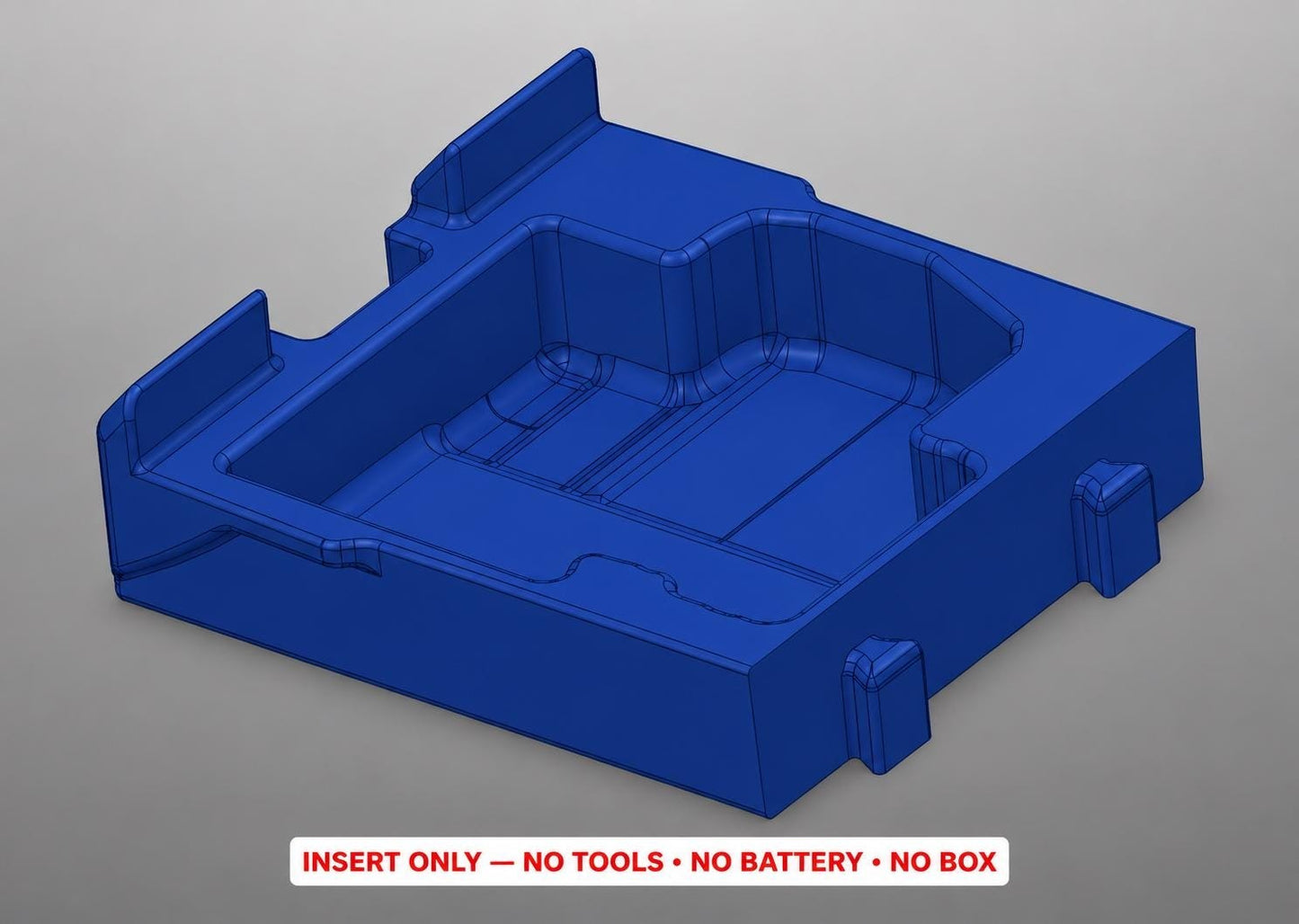 Milwaukee Packout Insert for Laser Line + Distance Meter Storage | 3D Printed