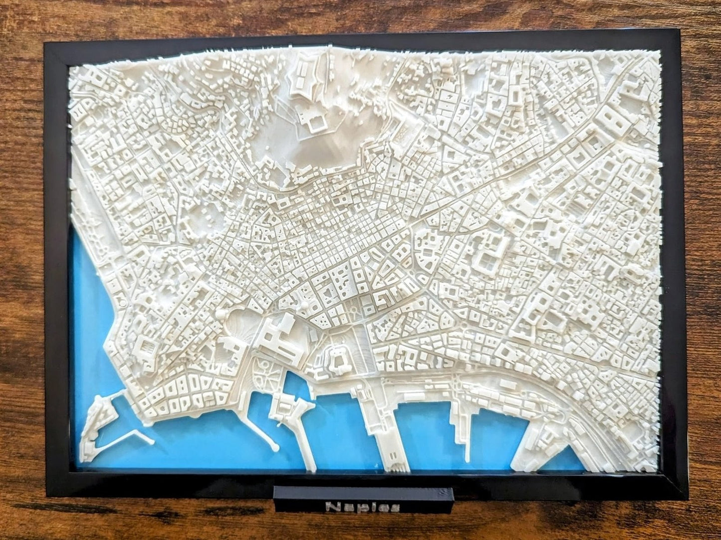Naples Italy 3D City Map