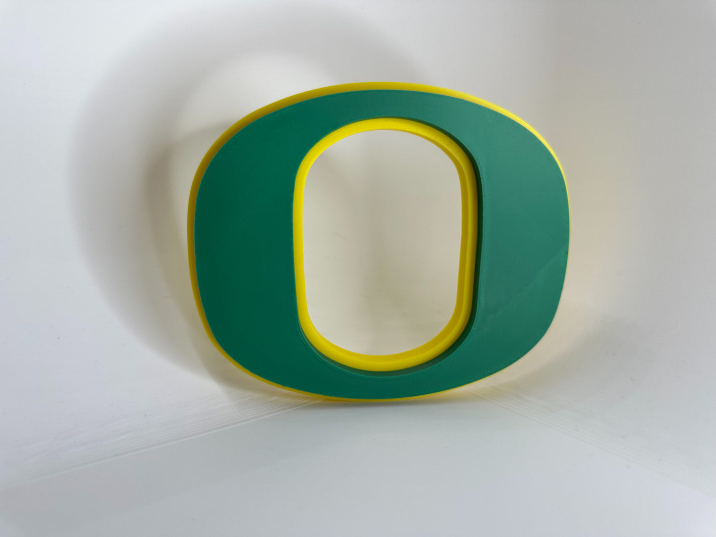 Oregon Ducks Logo 1999 3D Printed Logo Wall Sign