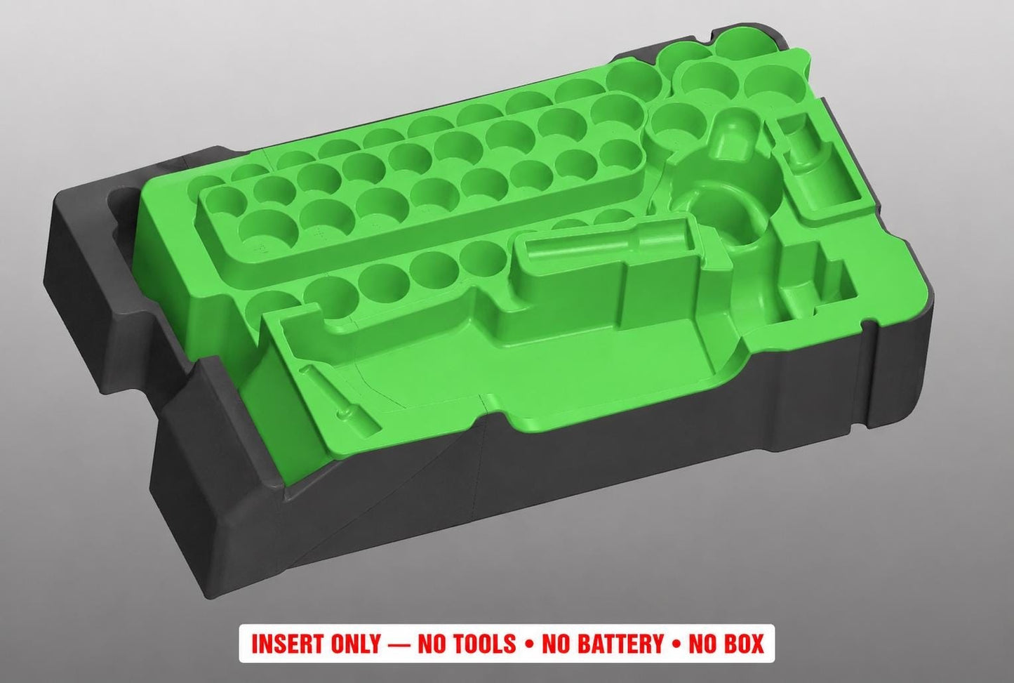 Milwaukee Packout Insert for M12 Fuel 3/8 in. High Speed Ratchet + 43pc Socket