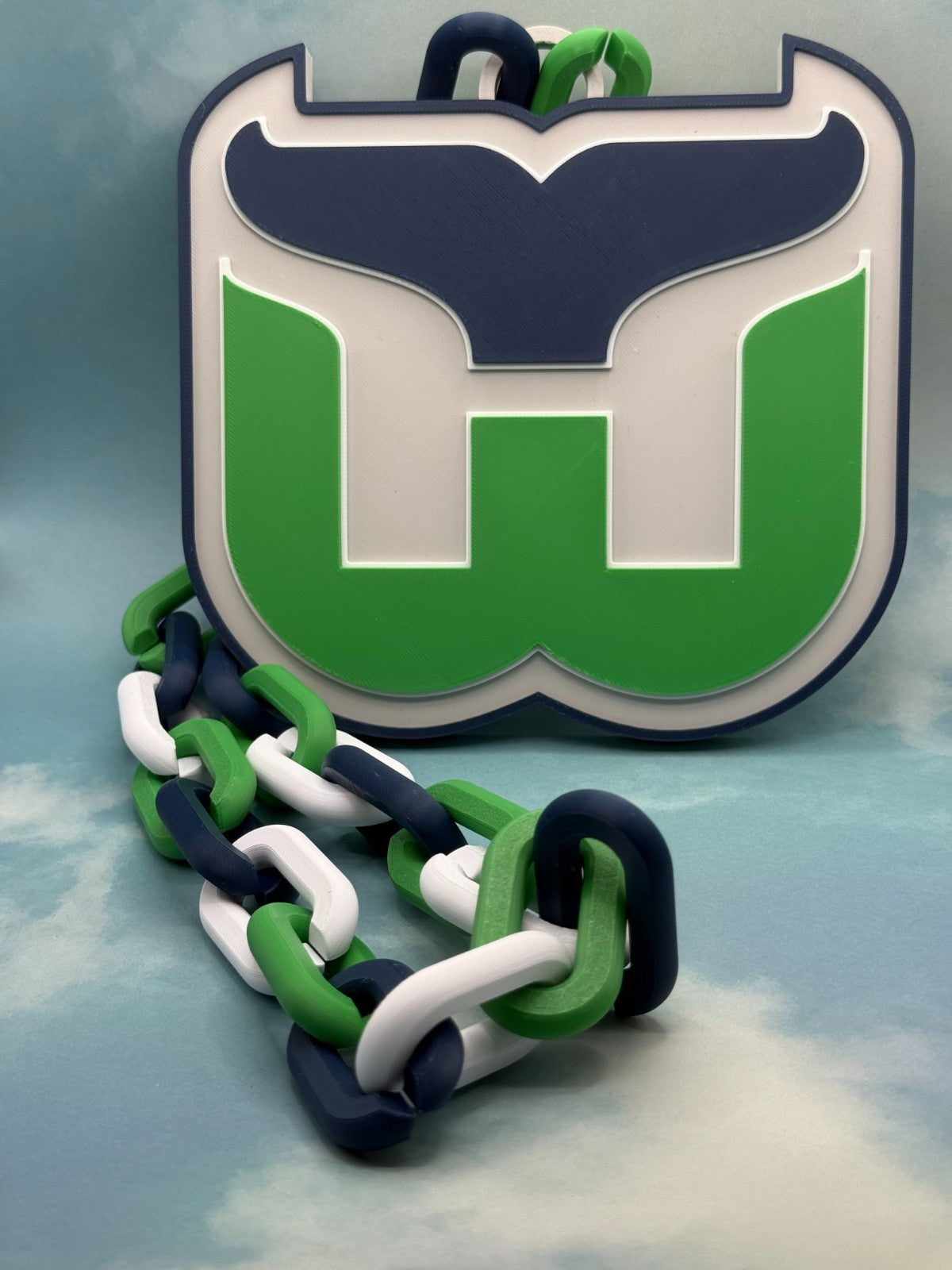 Hartford Whalers Oversized Necklace, Hype Chain