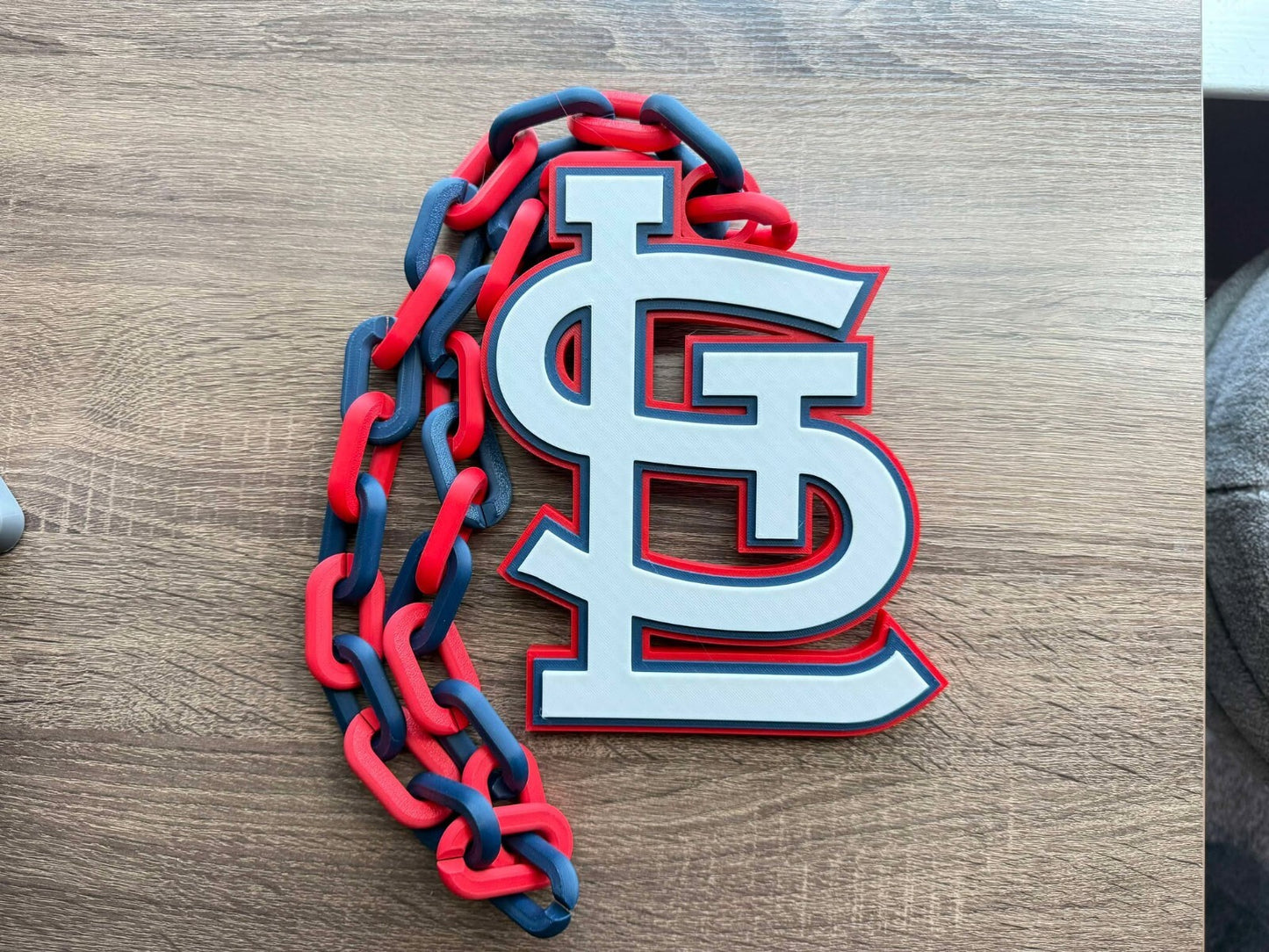 St. Louis Cardinals Oversized Necklace, Pendant [Made to Order]