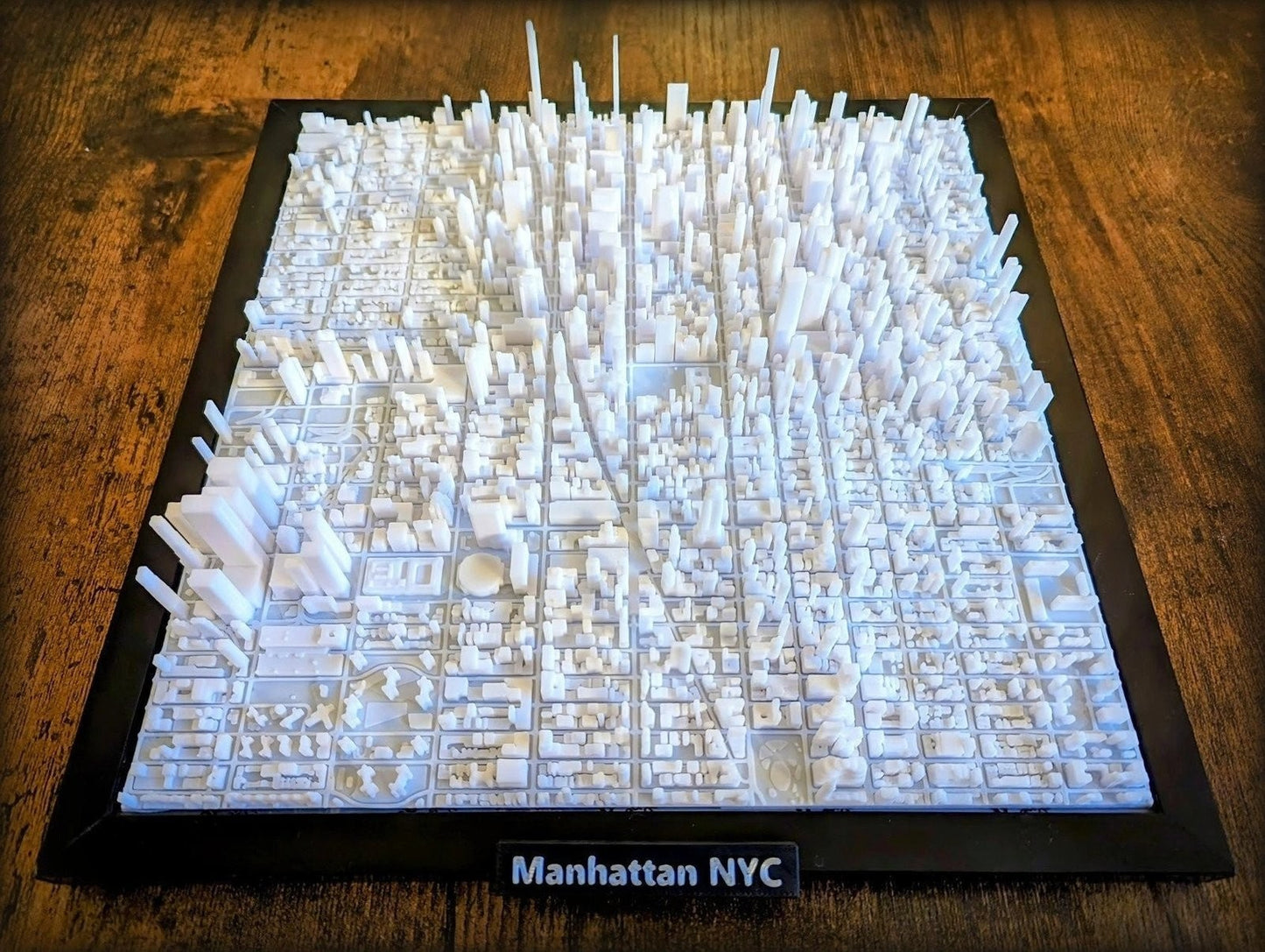 New York City Manhattan USA 3D City Map