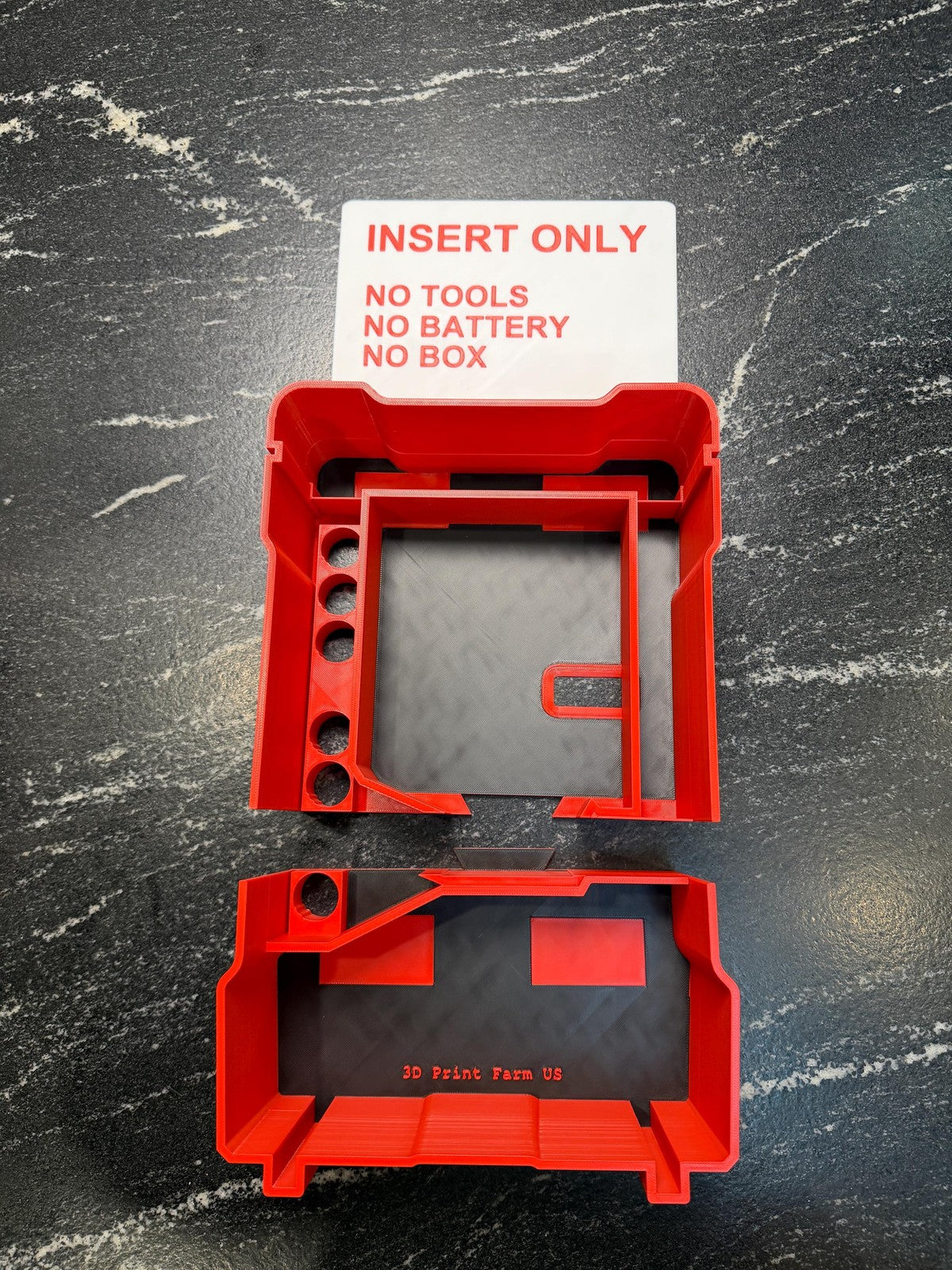 Milwaukee Compatible RedLithium Laser Packout Insert Tray