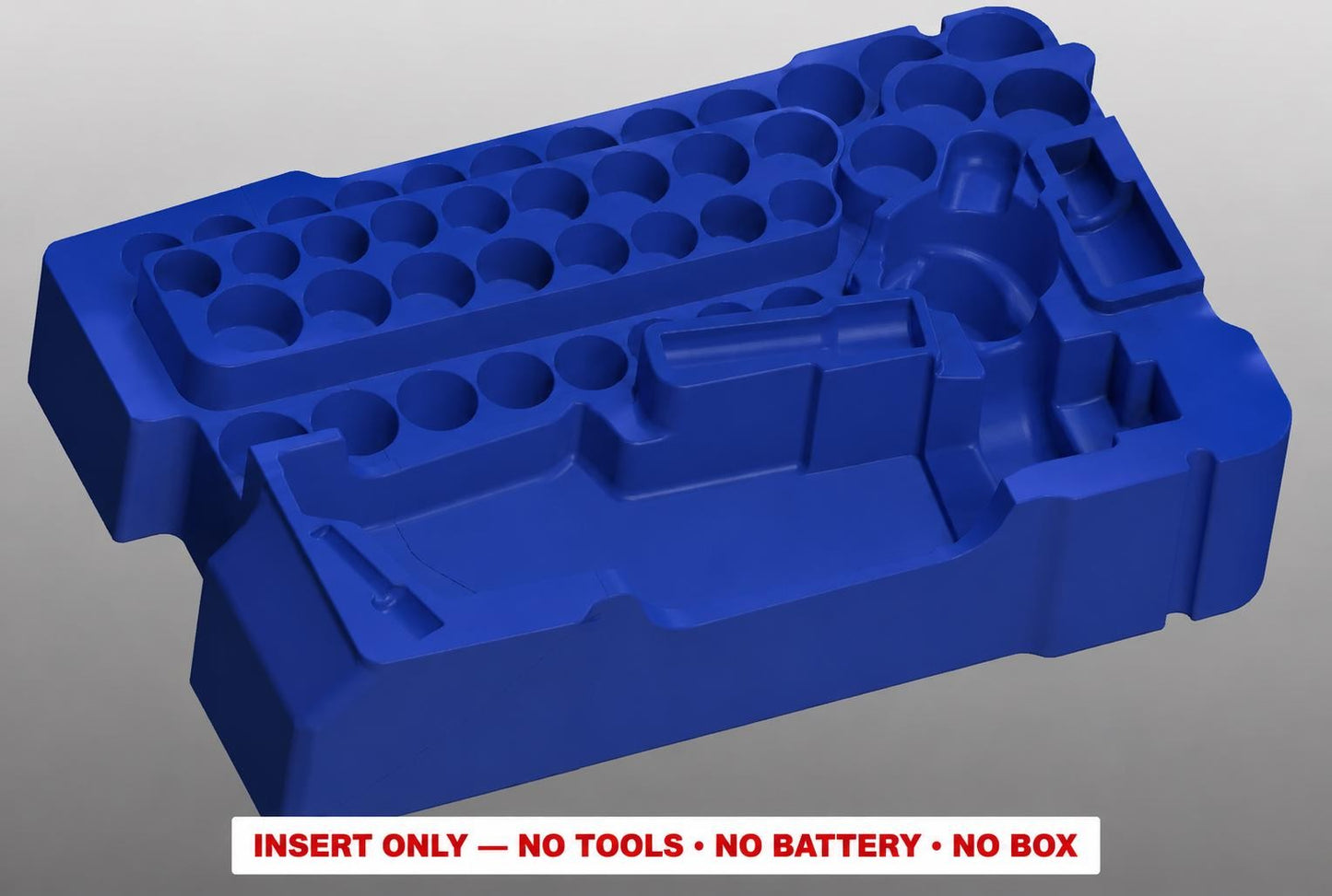 Milwaukee Packout Insert for M12 Fuel 3/8 in. High Speed Ratchet + 43pc Socket