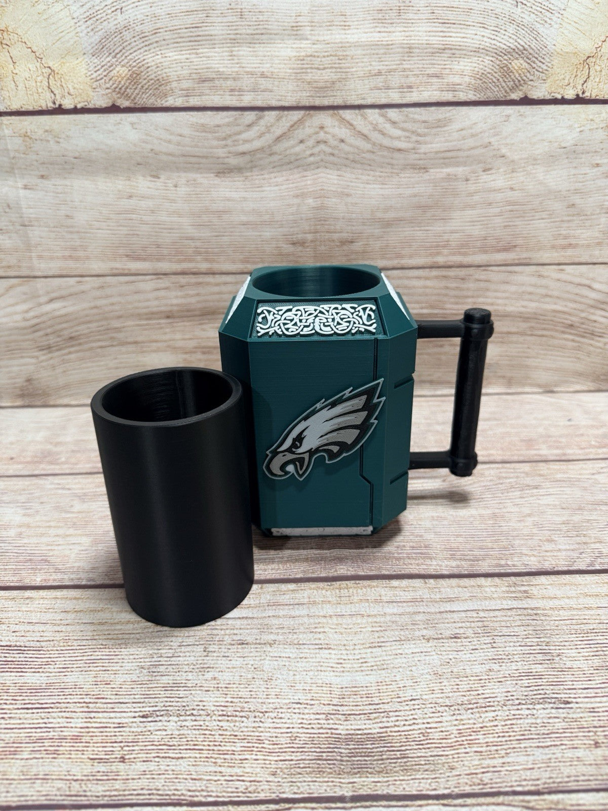 Philadelphia Eagles  Mjolnir Inspired Drink Koozie Thor’s Hammer 3D printed