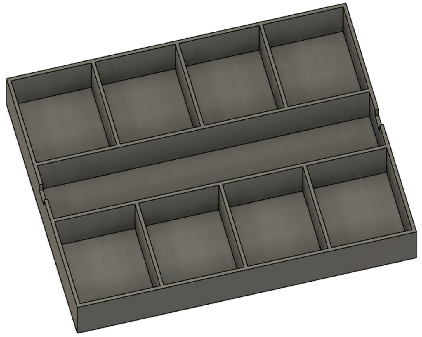 Impact bit holder insert for DEWALT Medium ToughCase (9 compartment)