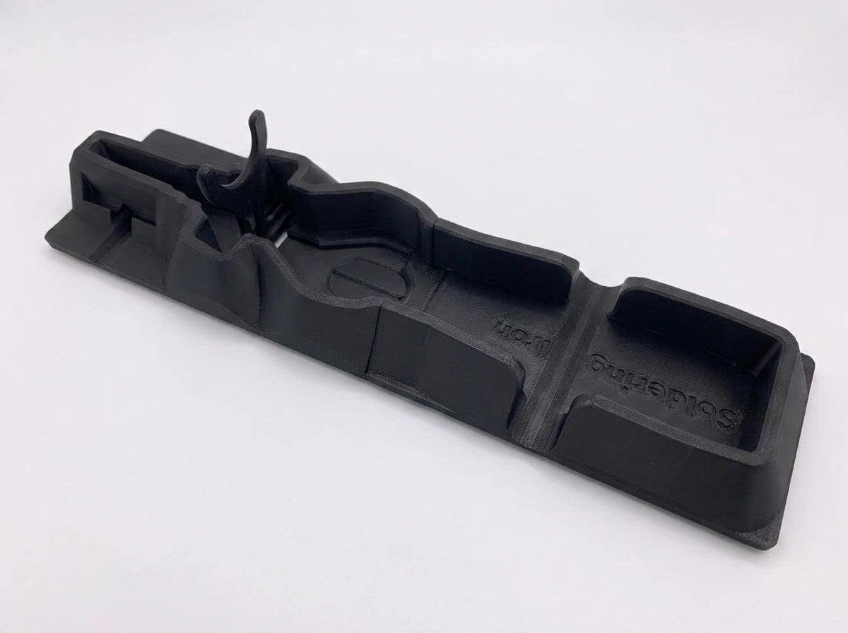 Fits Milwaukee M12 2488-20 Soldering Iron Gridfinity Shadow Tray (Tray Only)