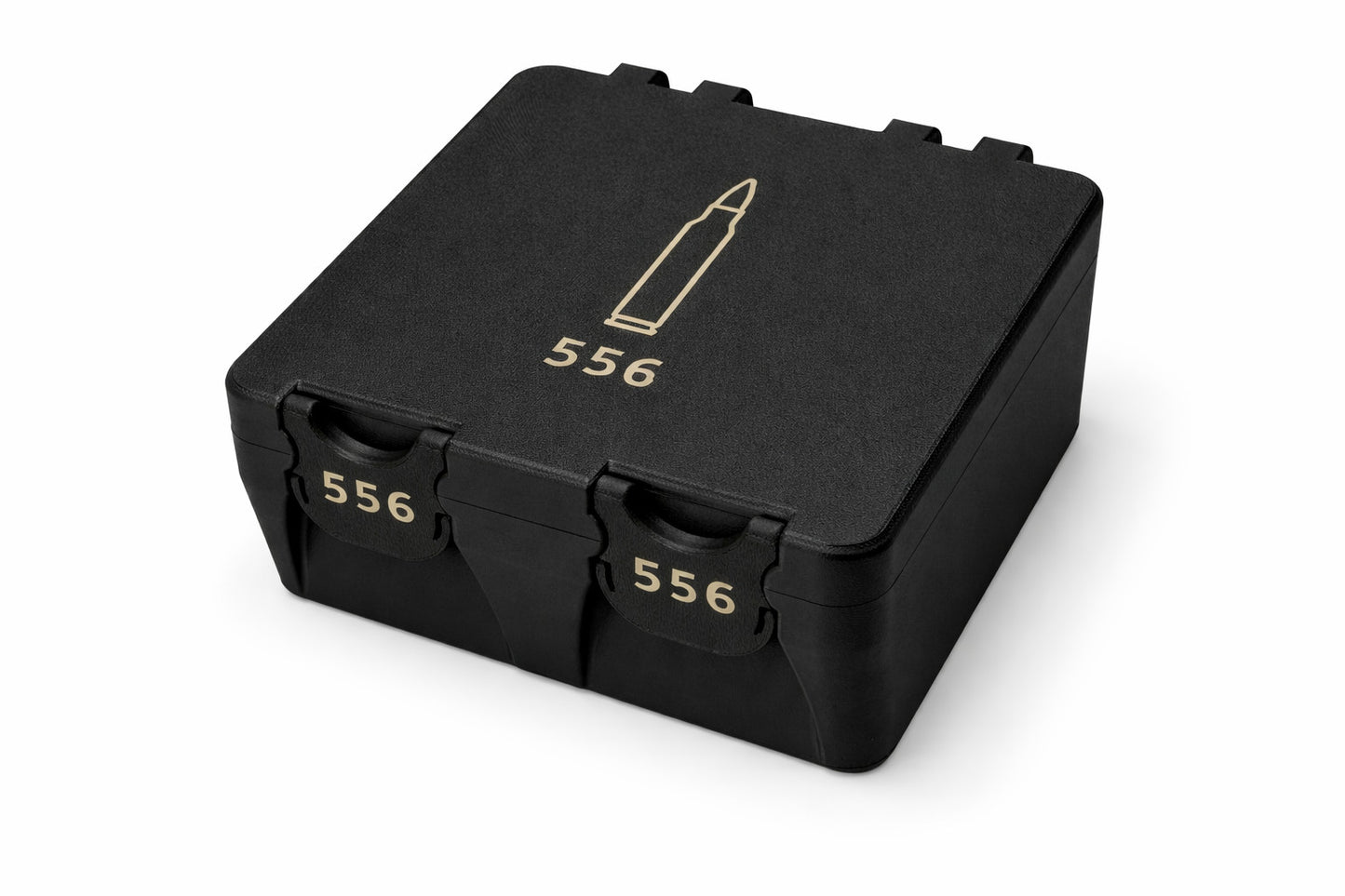 5.56 Ammo Box - 100 Rounds - Snap Close Storage Box | Fully Customizable