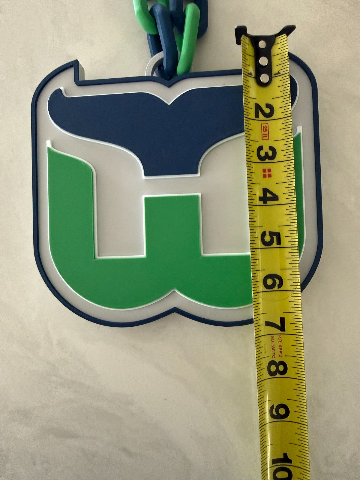 Hartford Whalers Oversized Necklace, Hype Chain