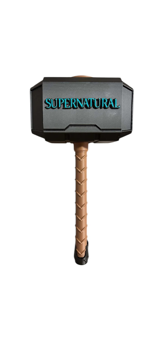 Supernatural Mjolnir Thor's Hammer. Life Size  3D Printed Fan Art.  Thor