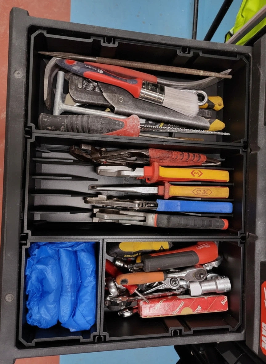 Milwaukee PACKOUT Drawer Insert – Full Length Organizer (Left or Right) (Insert