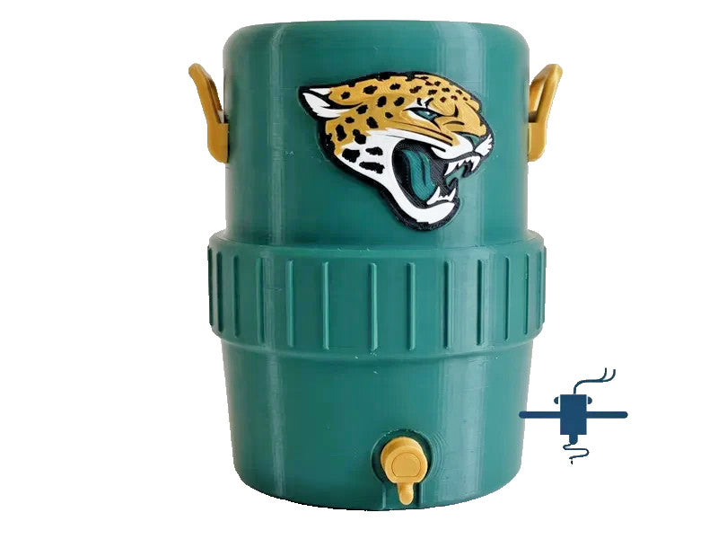 Jacksonville Jaguars Koozie 3D Printed 12 Oz Cans