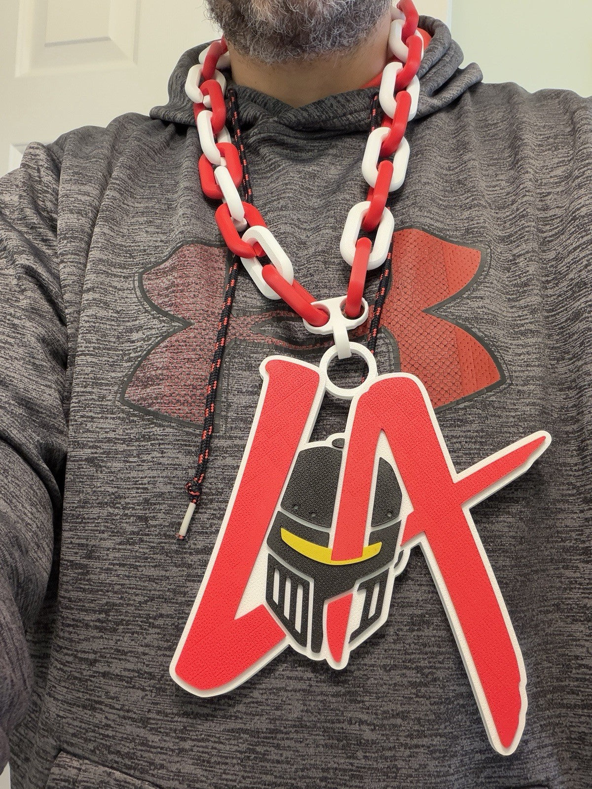 LA Knight WWE Extra Large Hype Chain Necklace Wrestling Free Shipping