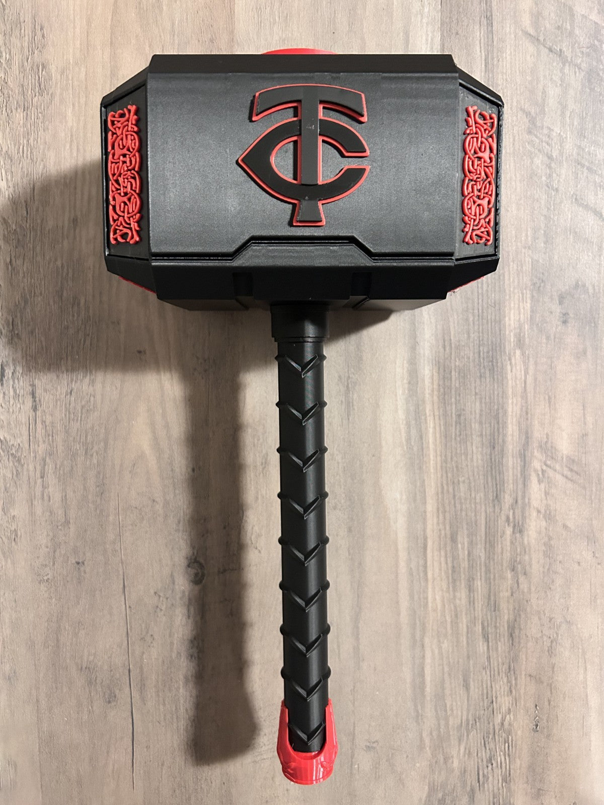 Eclipse Baseball Twins Themed Mjolnir Thor's Hammer