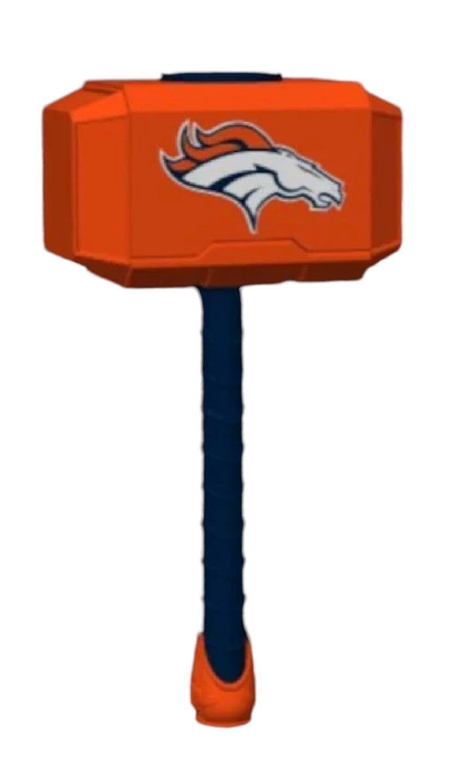 Broncos Football Themed Mjolnir Thor's Hammer
