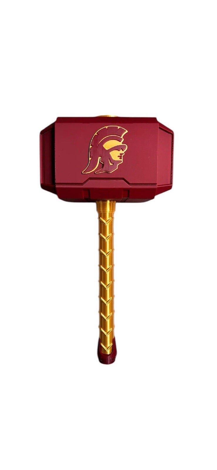 USC Trojans NCAA Mjolnir Thor Hammer. 3D Printed Fan Art