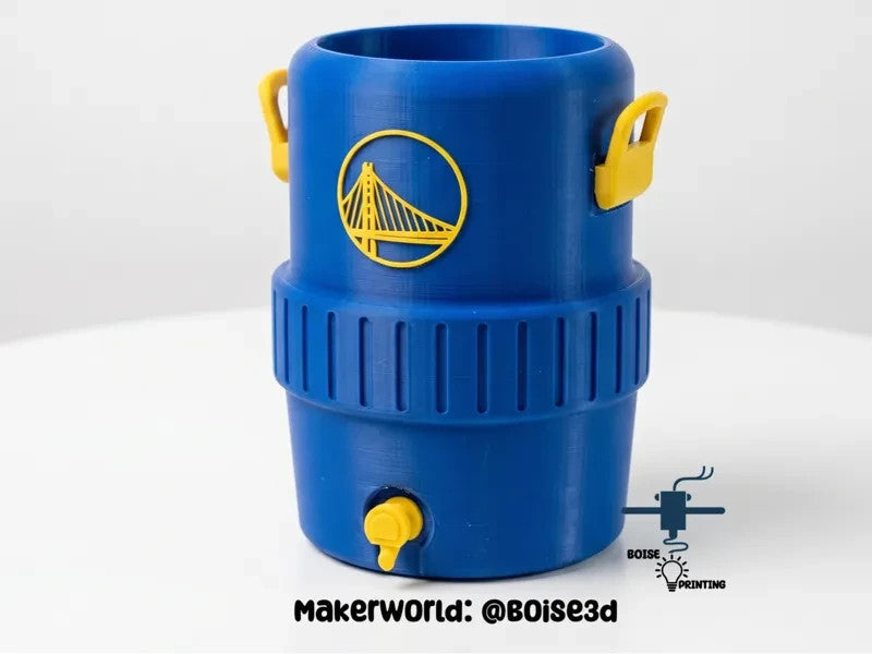 Golden State Warriors Koozie 3D Printed 12 Oz Cans