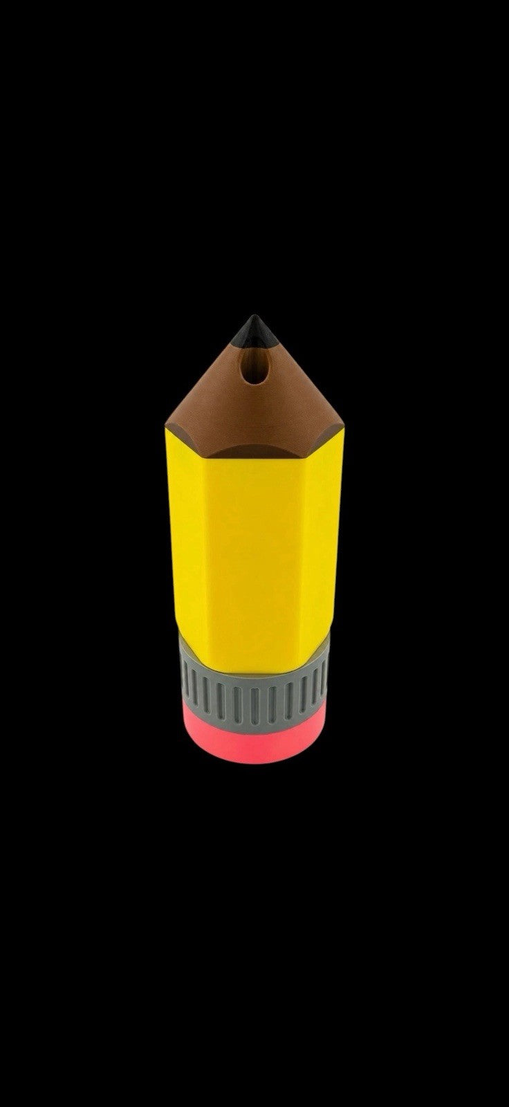 Pencil SLIM Can Cooler Koozie - Teachers Gift