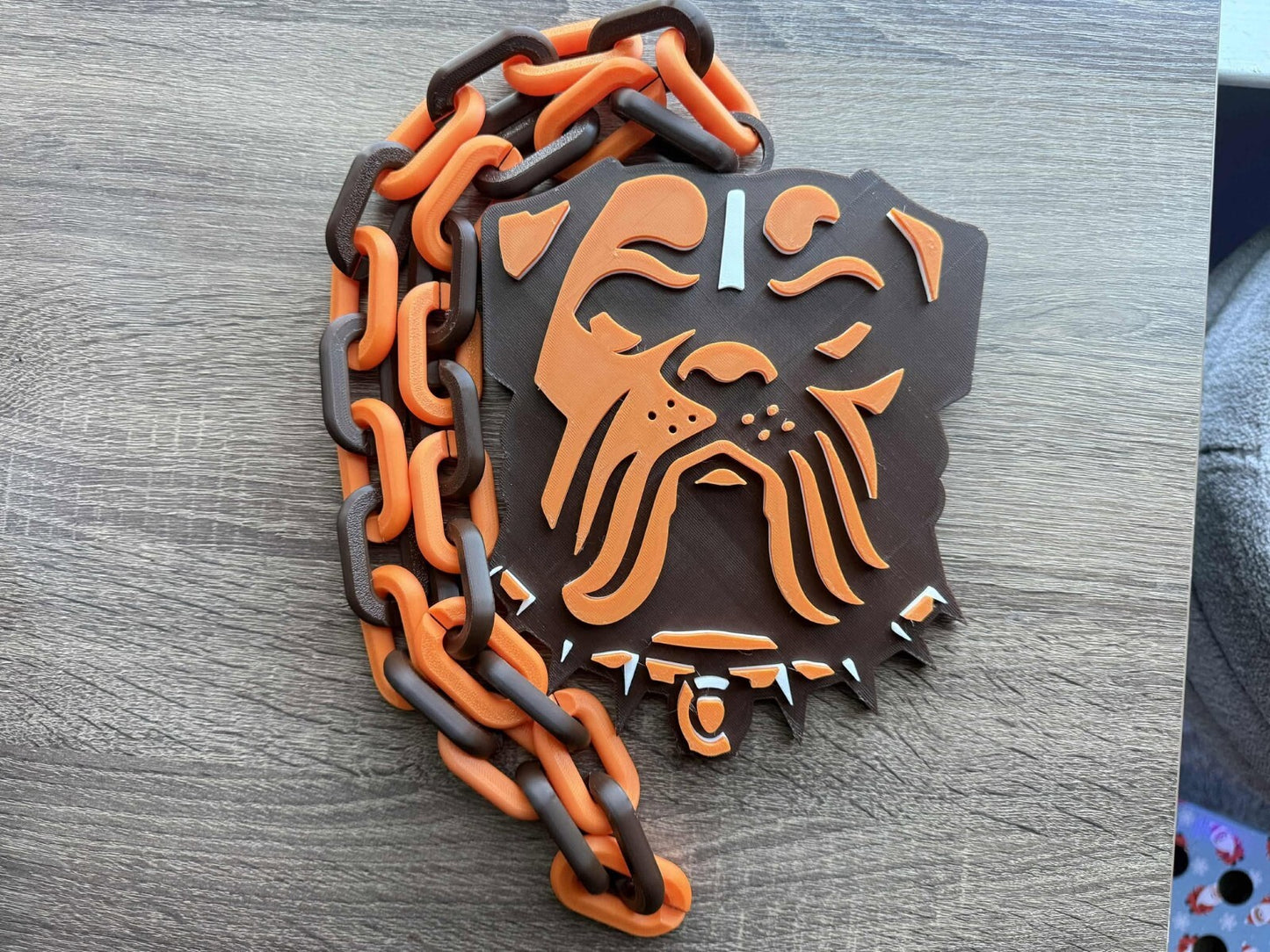 Cleveland Browns Oversized Necklace, Pendant