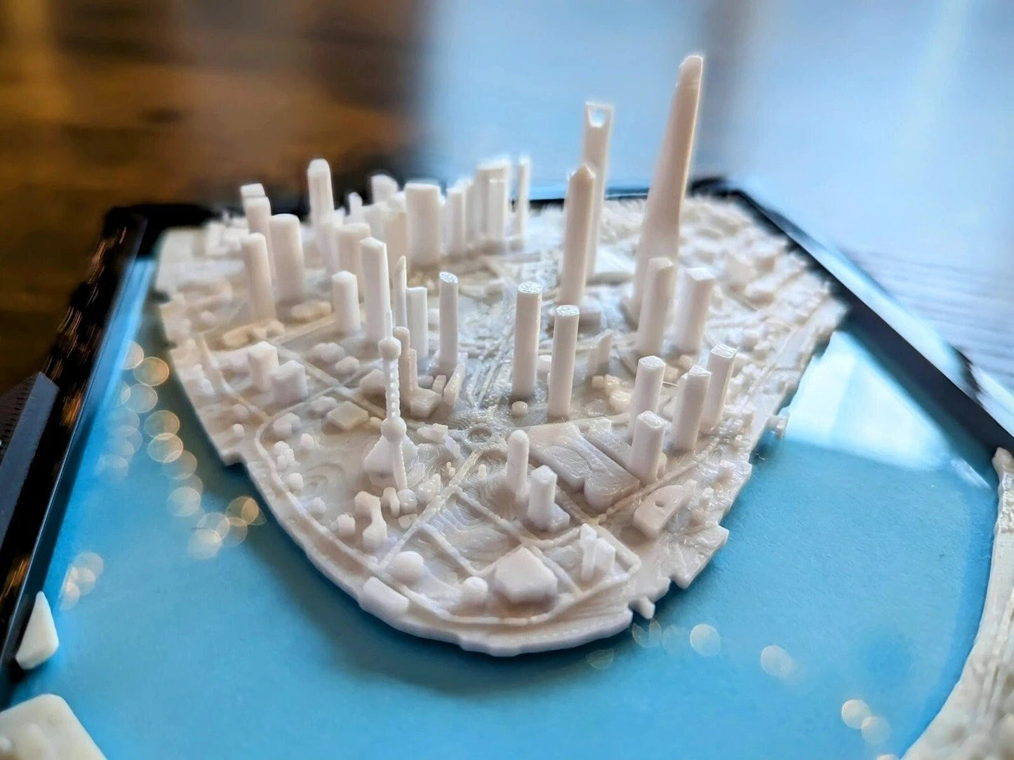 Shanghai China 3D City Map