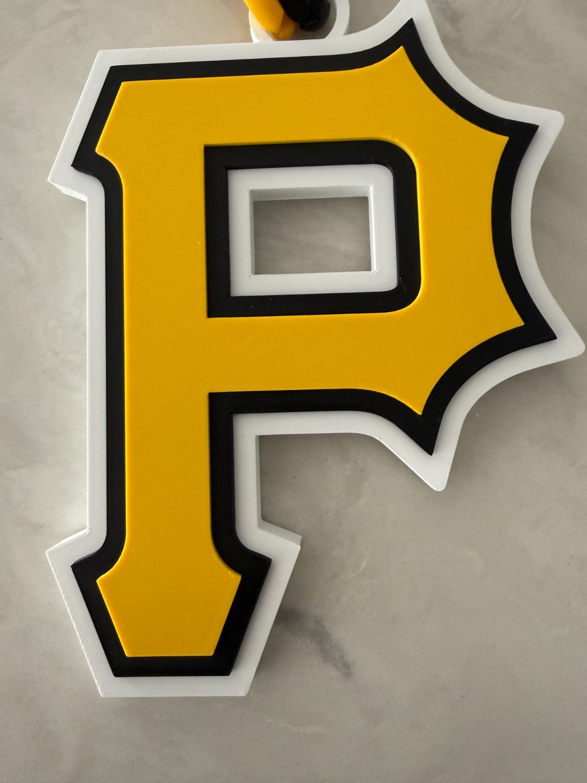 Pittsburgh Pirates Oversized Necklace Pendant Handmade 3D Printed