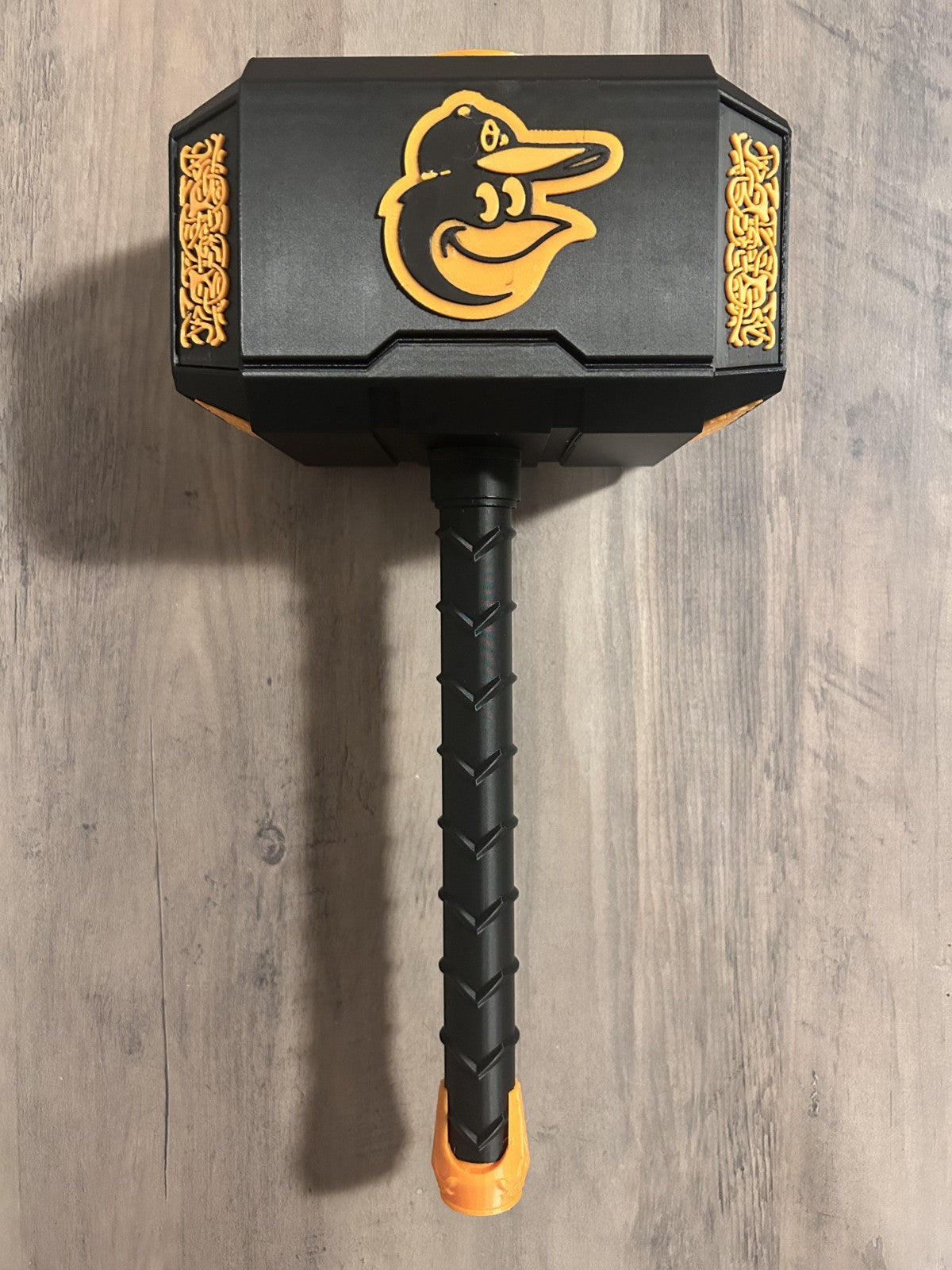 Eclipse Baseball Orioles Themed Mjolnir Thor's Hammer