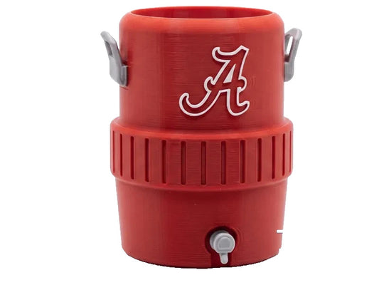 Alabama Crimson Tide Koozie 3D Printed 12 Oz Cans