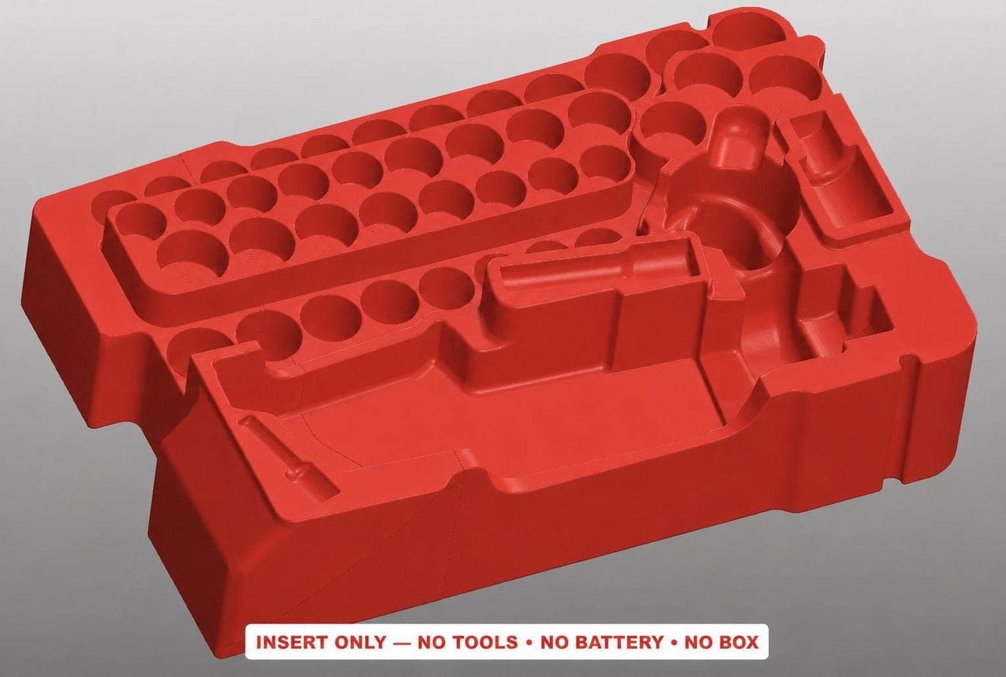 Milwaukee Packout Insert for M12 Fuel 3/8 in. High Speed Ratchet + 43pc Socket