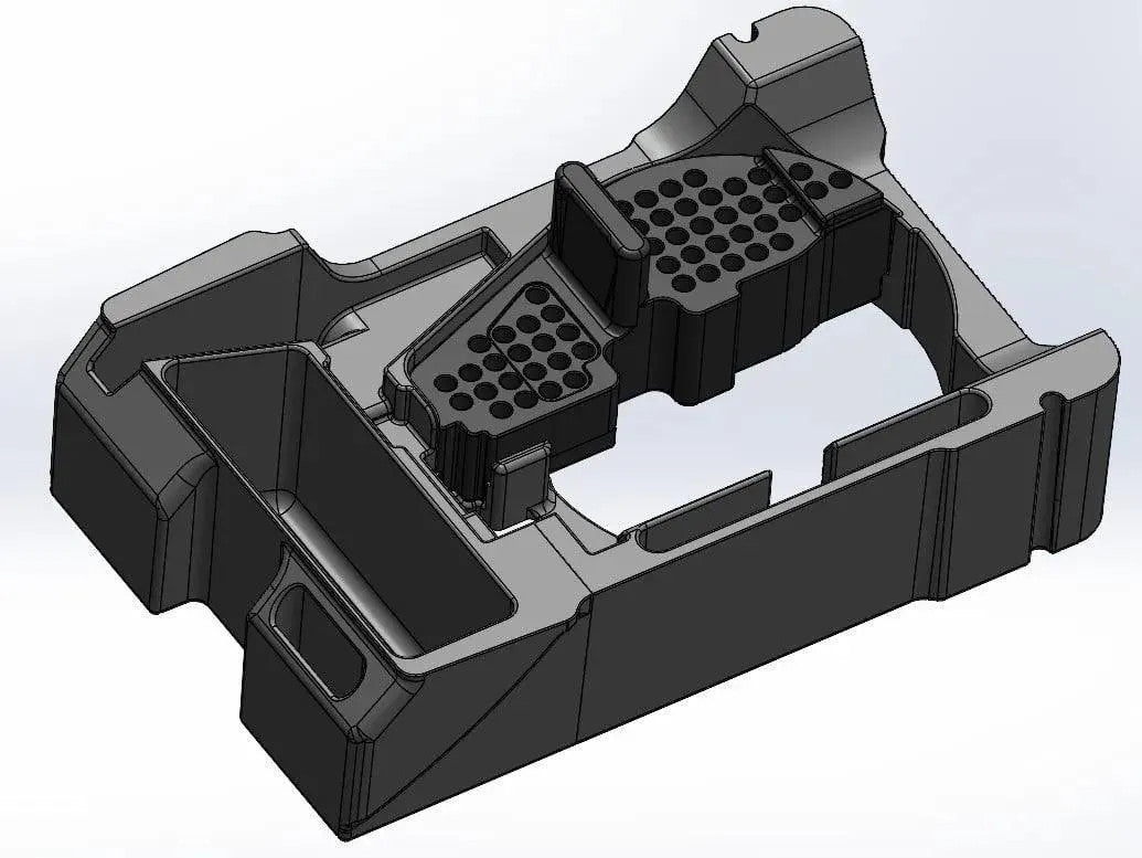 3D Printed Packout Insert For M18 Fuel Compact Router 2723-20 Custom ABS Organiz