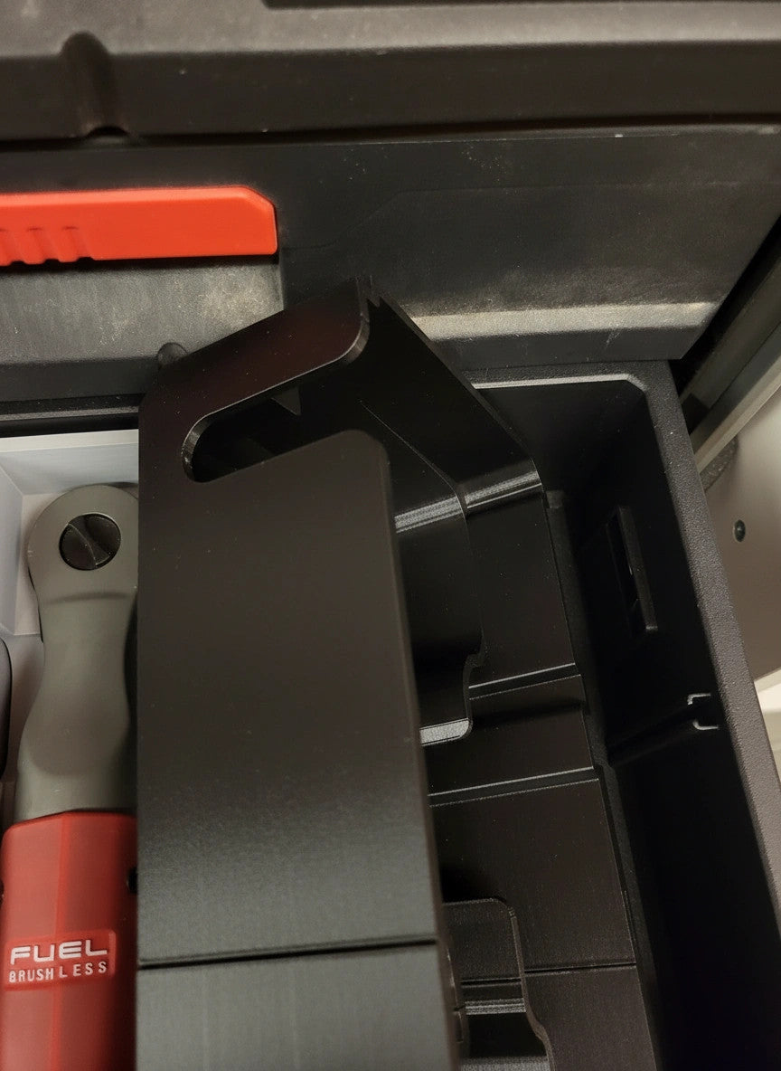 PACKOUT Drawer Insert – M18 1/2" or 3/8" Impact Wrench & 3/8 Ratchet (Insert Onl