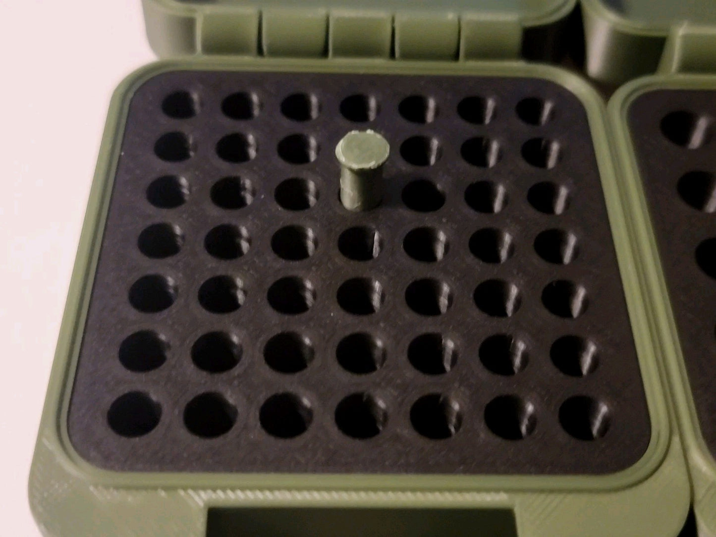 Pick 2 Mini Ammo Boxes 22lr 25acp 32acp 9mm 40 45 Cans Storage Olive green Black