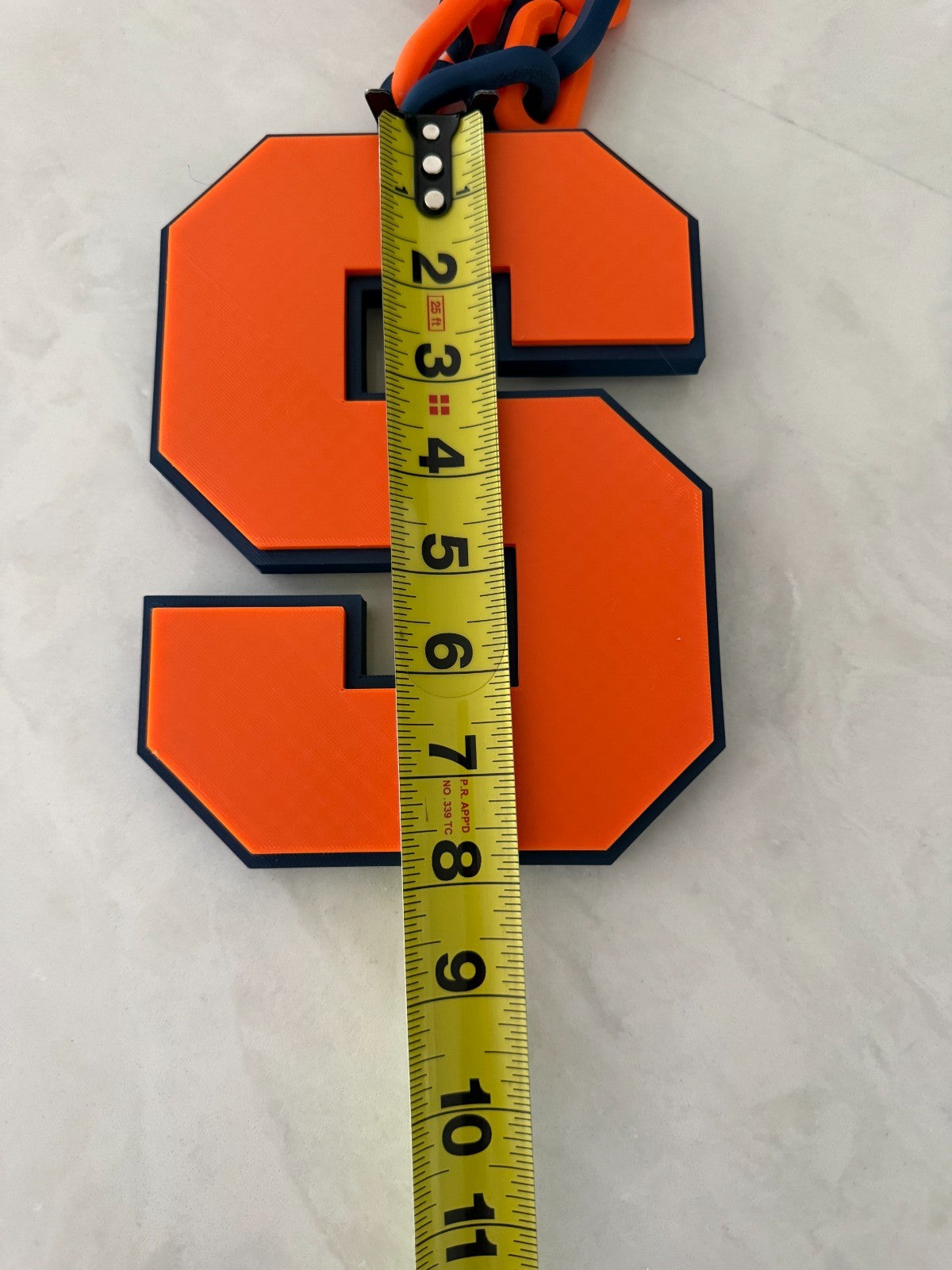 Syracuse University Oversized Logo Necklace Hype Chain