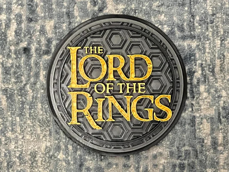 Lord Of the Rings Wall Art Or Display 3D printed Dimensional Mosaic