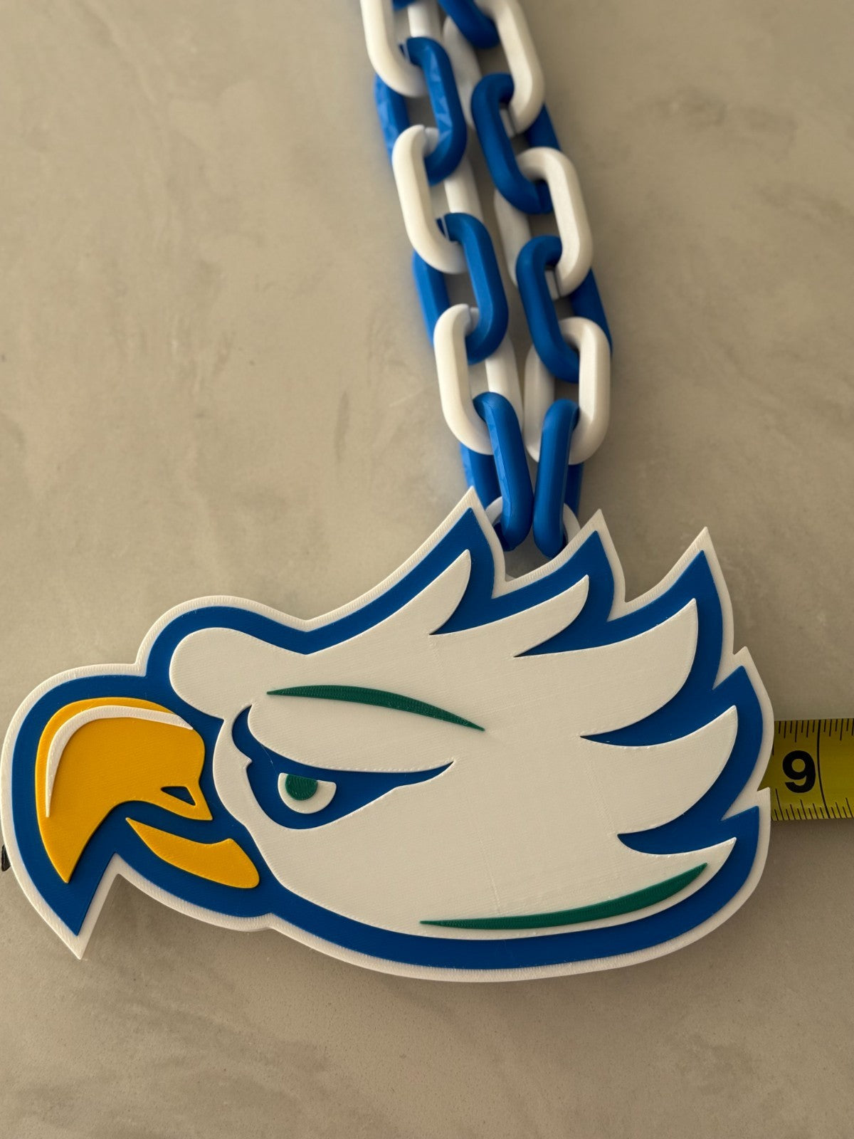 Florida Gulf Coast Eagles Oversized Fan Necklace, Hype Chain