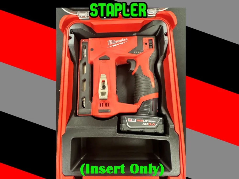 Milwaukee M12 3/8 in. Crown Stapler PACKOUT Insert Only