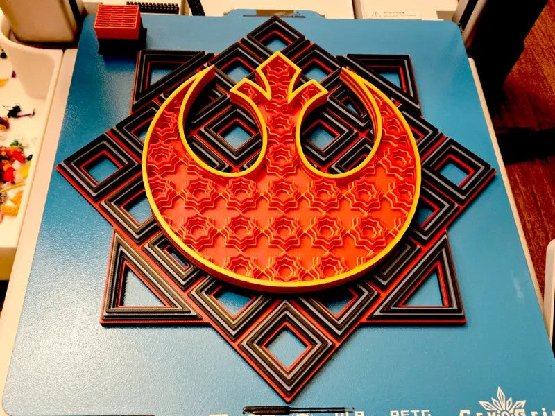 Star Wars Wall Art Or Display 3D printed Grid Mosaic