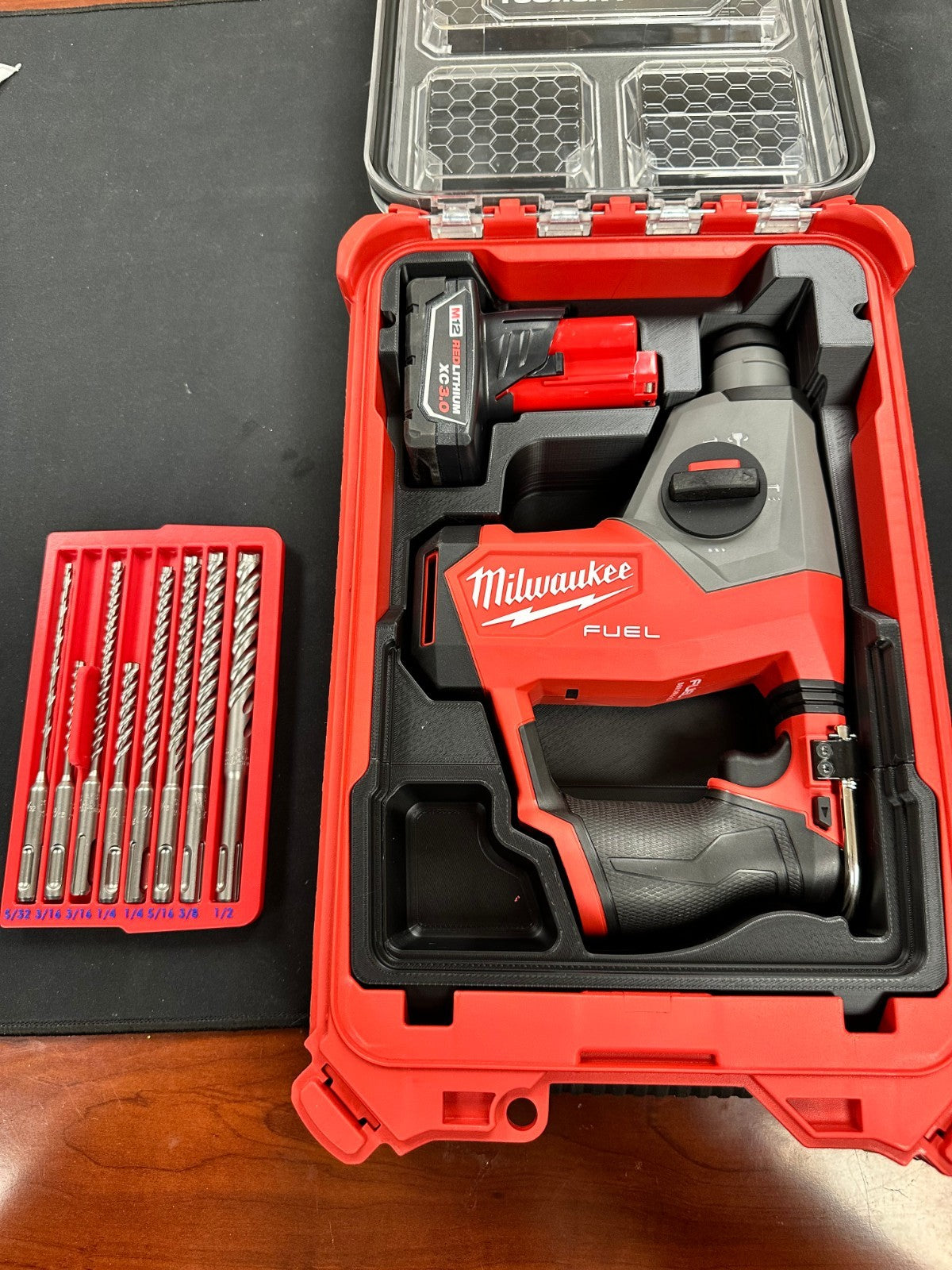 Fits Milwaukee M12 2508-20 Rotary Hammer PACKOUT Organizer Insert (Insert Only)